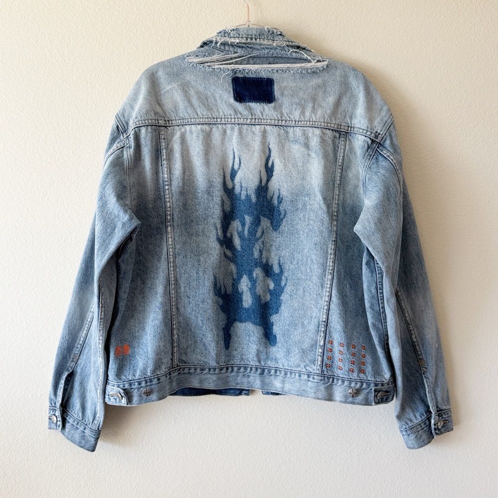 Ksubi x Travis Scott Oh G Ghosted Denim Jacket